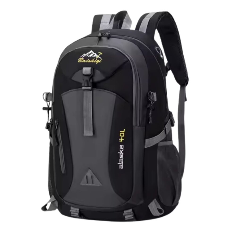 PAKNADA 40L Outdoor Hiking Backpack Lightweight Oxford Travel Bag